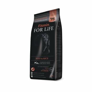 Fitmin For Life Beef & Rice krmivo pro psy 2,5 kg
