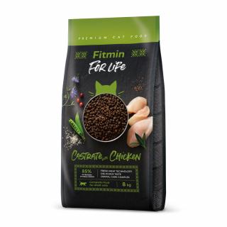 Fitmin For Life Chicken krmivo pro kastrované kočky 8 kg