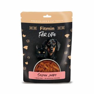 Fitmin For Life Jerky lososové pamlsky pro psy a kočky 70 g
