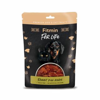 Fitmin For Life Králičí kroužky pamlsek pro psy a kočky 70 g