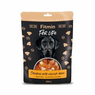 Fitmin For Life Kuře na kalciové kosti pamlsek pro psy 200 g