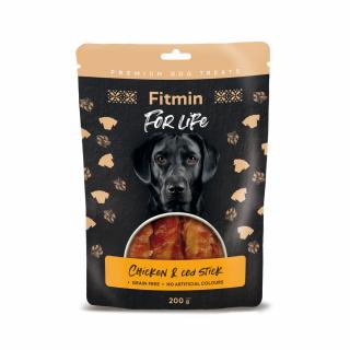 Fitmin For Life Kuřecí tyčinka treska pamlsek pro psy 200 g