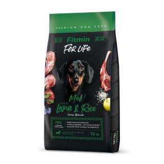 Fitmin For Life Lamb & Rice Mini krmivo pro psy 12 kg