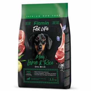 Fitmin For Life Lamb & Rice Mini krmivo pro psy 2,5 kg