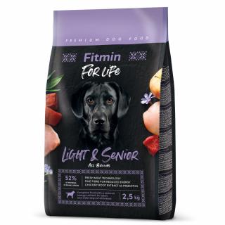Fitmin For Life Light & Senior krmivo pro psy 2,5 kg