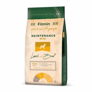 Fitmin Mini Maintenance Lamb with Beef krmivo pro malé psy 12 kg