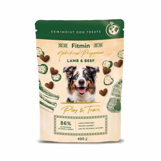 Fitmin NP Play and Train Lamb & Beef výcvikový pamlsek 400 g