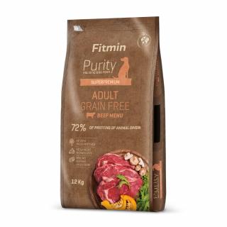 Fitmin Purity Adult Beef Grain Free krmivo pro psy 12 kg