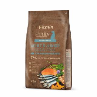Fitmin Purity Adult & Junior Grain Free Fish Menu krmivo pro psy 2 kg