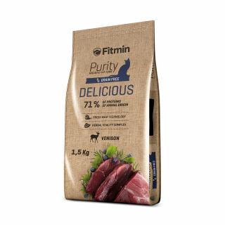 Fitmin Purity Delicious krmivo pro kočky 1,5 kg