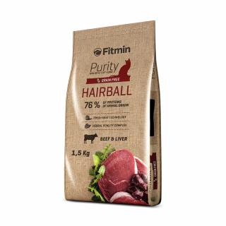 Fitmin Purity Hairball krmivo pro kočky 1,5 kg