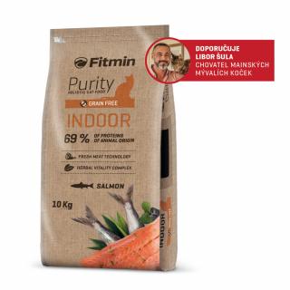 Fitmin Purity Indoor krmivo pro kočky 10 kg