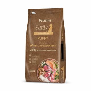Fitmin Purity Lamb & Salmon Rice krmivo pro štěňata 12 kg