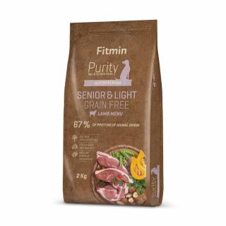 Fitmin Purity Senior & Light Grain Free Lamb krmivo pro psy 2 kg