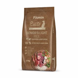 Fitmin Purity Senior & Light Venison & Lamb krmivo pro psy 2 kg