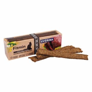 Fitmin Purity Snax Stripes Zvěřinový pamlsek pro kočky 35 g