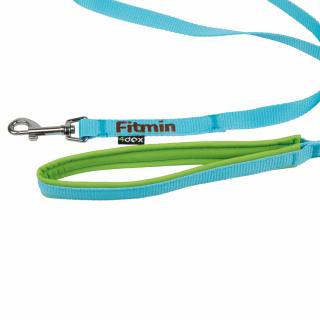 Fitmin Vodítko pro psa modro - zelené - S (šíře 1,5 cm)