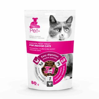 thePet+ Indoor pochoutky pro domácí kočky 80 g