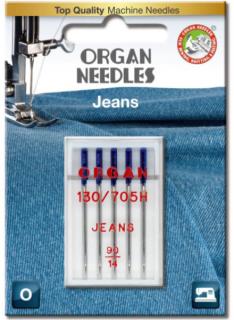 Jehly pro šicí stroje - JEANS č.90