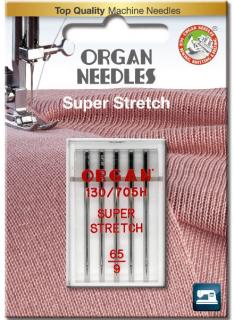 Jehly pro šicí stroje stretch č.65