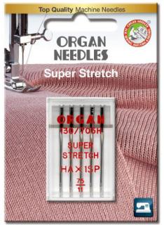 Jehly pro šicí stroje stretch č.75