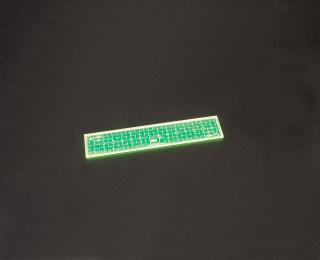 Patchworkové pravítko - 3x15 cm - fluo