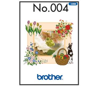Příslušenství Brother - vyšívací vzory - Jarní kolekce