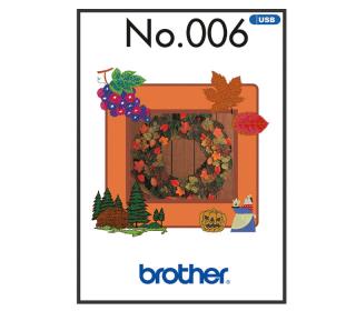 Příslušenství Brother - vyšívací vzory - Podzimní motivy