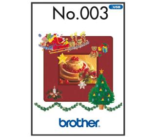 Příslušenství Brother - vyšívací vzory - Zimní kolekce