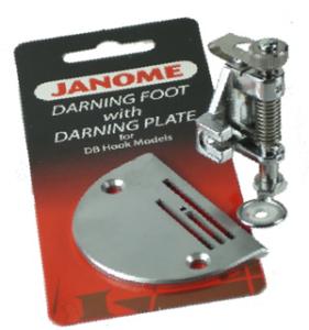 Příslušenství Janome (pro 1600PQC a HD9) - quiltovací patka s quiltovací destičkou