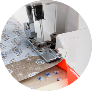 Příslušenství Texi - overlock - Patka pro paspulky TEXI 1055