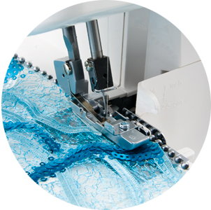 Příslušenství Texi - overlock - Patka všívání perel TEXI 1054