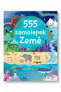 555 samolepek - Země