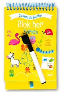 Cestou do školky - Blok her Zvířata 3+