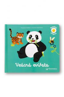 Poznávej dotykem  - Vzácná zvířata  Pascale Hédelin, ilustrace Camille Tisserand