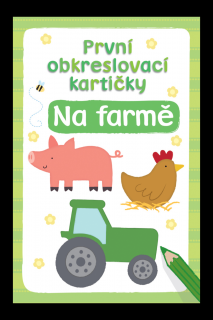 První obkreslovací kartičky –  Na farmě
