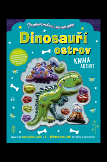 Trojrozměrné  samolepky Dinosauří ostrov  Stuart Lynch