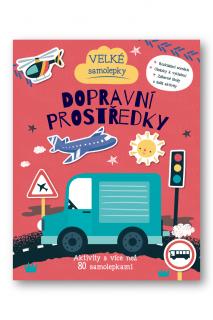 Velké samolepky a aktivity Dopravní prostředky