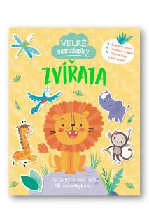 Velké samolepky a aktivity Zvířata