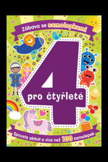 Zábava se samolepkami pro čtyřleté