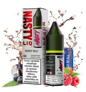 Berry Bull - Nasty LIQ - Salt e-liquid - 10ml Množství nikotinu: 10mg, Množství: 10ml