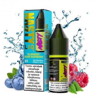 Bleuberry Sour Raspberry - Nasty LIQ - Salt e-liquid - 10ml Množství nikotinu: 10mg, Množství: 10ml