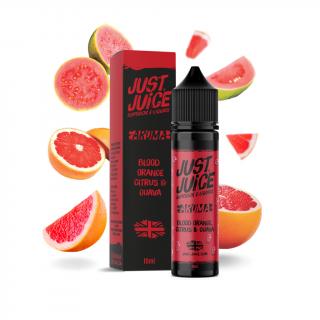 Blood Orange, Citrus & Guava (Červený pomeranč, citron a guava) - příchuť Just Juice S&V 10ml Množství: 10ml