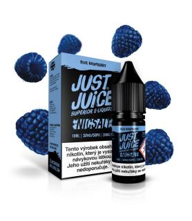 Blue Raspberry (Modrá malina) Just Juice Salt E-liquid 10ml Množství nikotinu: 11mg, Množství: 10ml