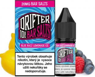 Blue Razz Lemonade Ice - Drifter Bar Salts (50PG/50VG) 10ml Množství nikotinu: 20mg, Množství: 10ml