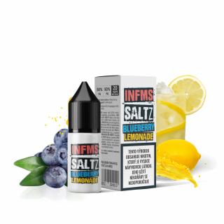 Blueberry Lemonade (Borůvková limonáda) - Infamous Saltz 10ml Množství nikotinu: 20mg, Množství: 10ml
