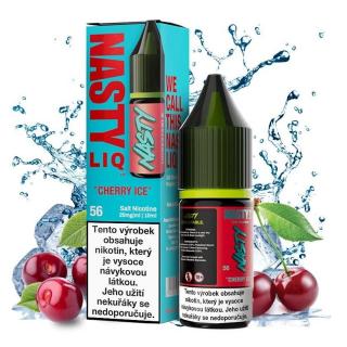 Cherry Ice - Nasty LIQ - Salt e-liquid - 10ml Množství nikotinu: 10mg, Množství: 10ml