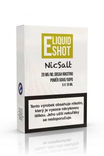 E-Liquid Shot NicSalt Booster 20mg - 5x10ml (VG50/PG50)