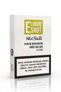 E-Liquid Shot NicSalt Booster 20mg - 5x10ml (VG70/PG30)