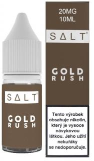 Gold Rush (nikotinová sůl) Juice Sauz Salt (50PG/50VG) 10ml Množství nikotinu: 20mg, Množství: 10ml